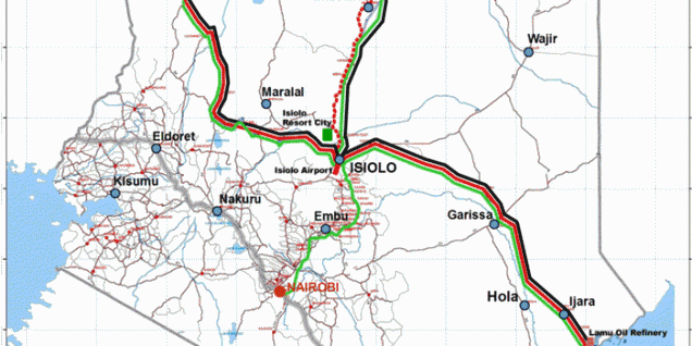 Pipeline to Lamu