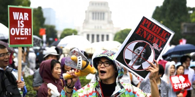 Japan protest